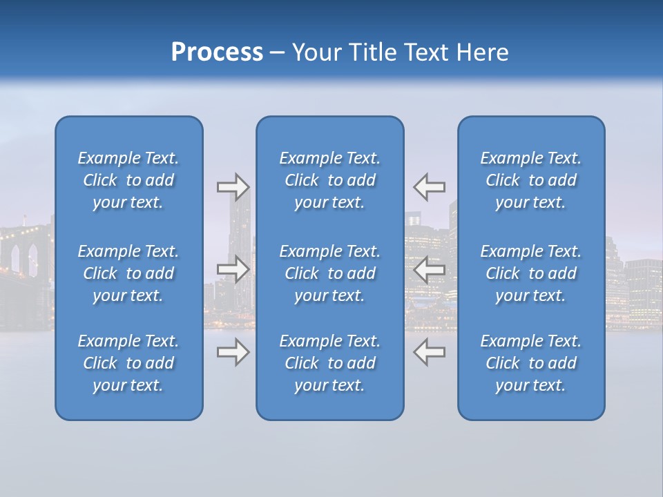 Water Dawn Architecture PowerPoint Template