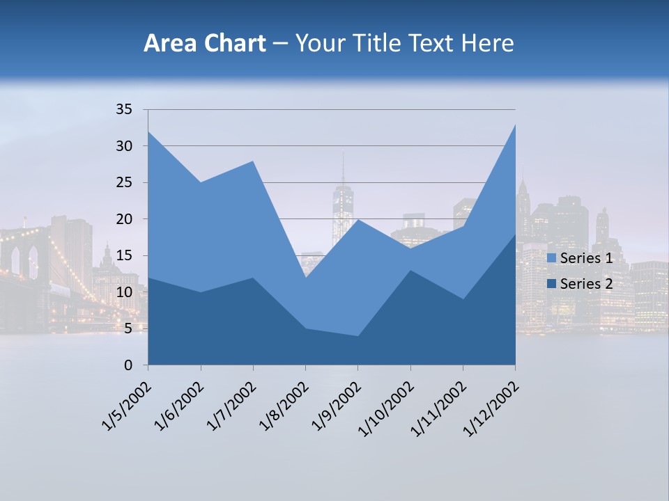 Water Dawn Architecture PowerPoint Template