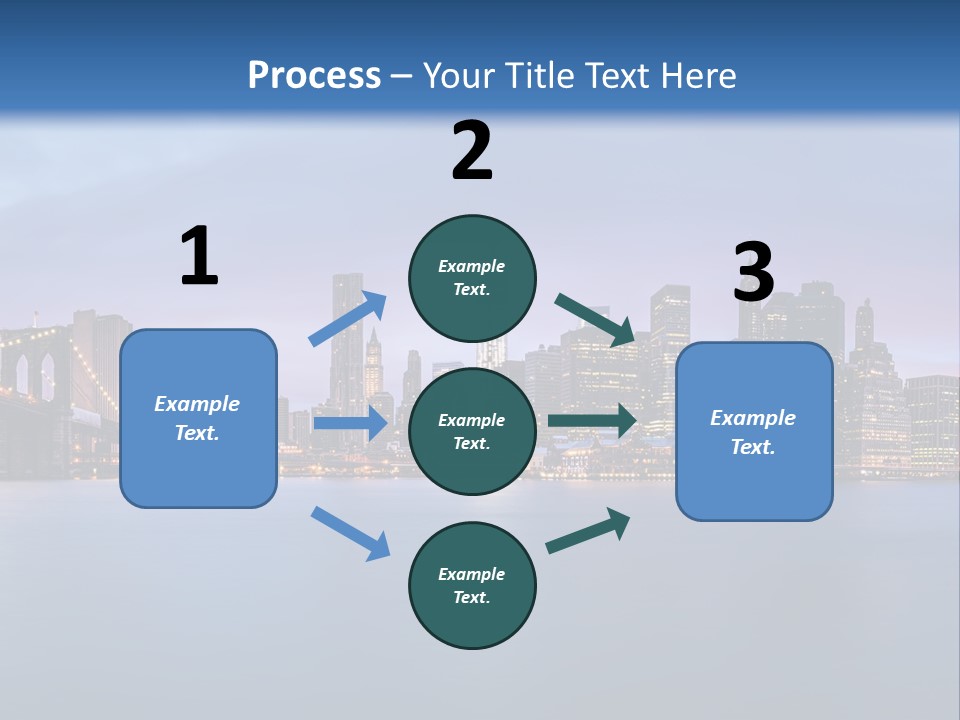 Water Dawn Architecture PowerPoint Template