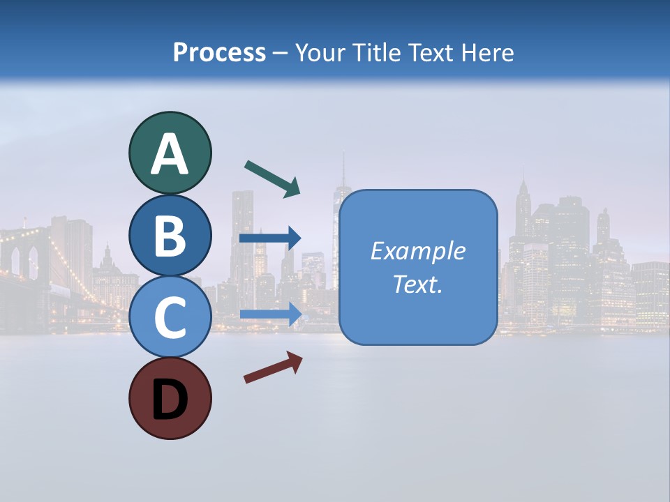 Water Dawn Architecture PowerPoint Template