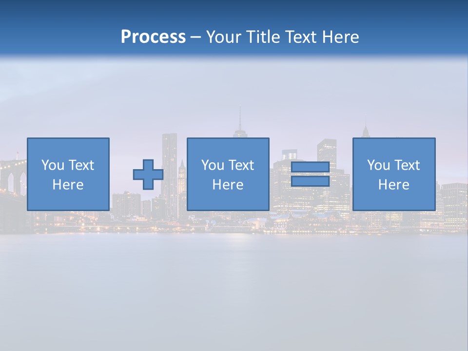 Water Dawn Architecture PowerPoint Template