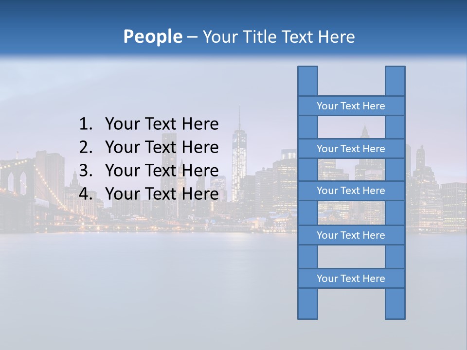 Water Dawn Architecture PowerPoint Template