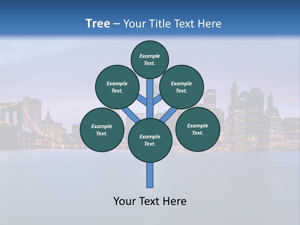 Water Dawn Architecture PowerPoint Template