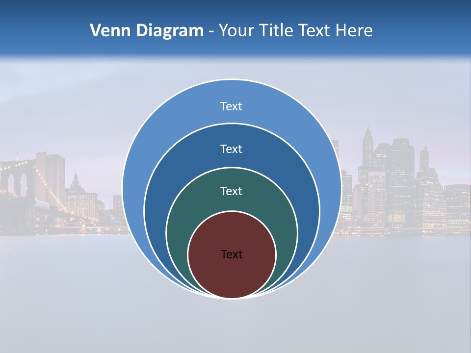 Water Dawn Architecture PowerPoint Template