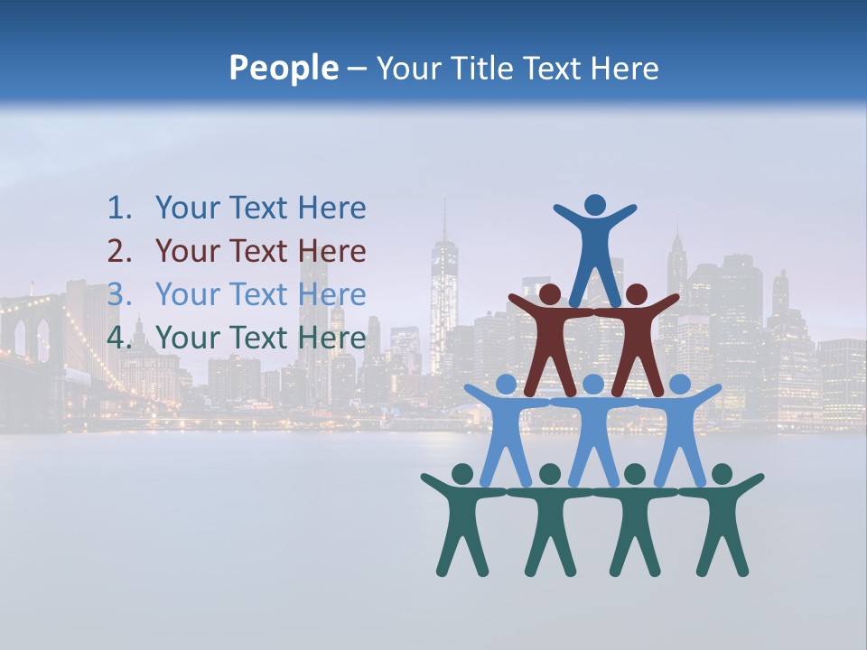 Water Dawn Architecture PowerPoint Template