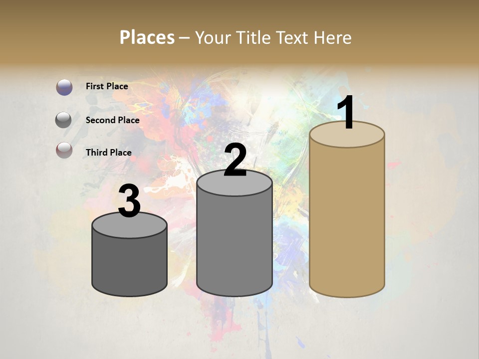 Shine Splash Lightbulb PowerPoint Template