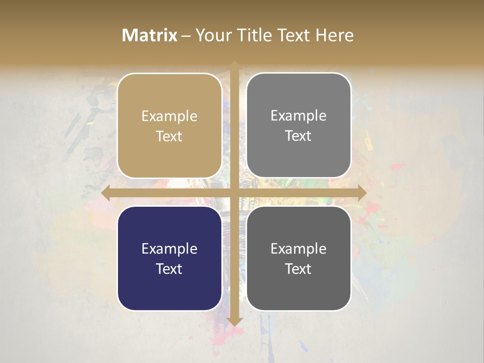 Shine Splash Lightbulb PowerPoint Template