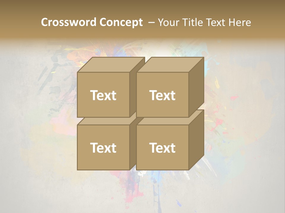 Shine Splash Lightbulb PowerPoint Template