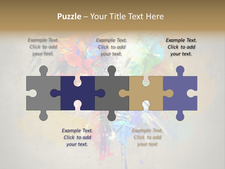 Shine Splash Lightbulb PowerPoint Template