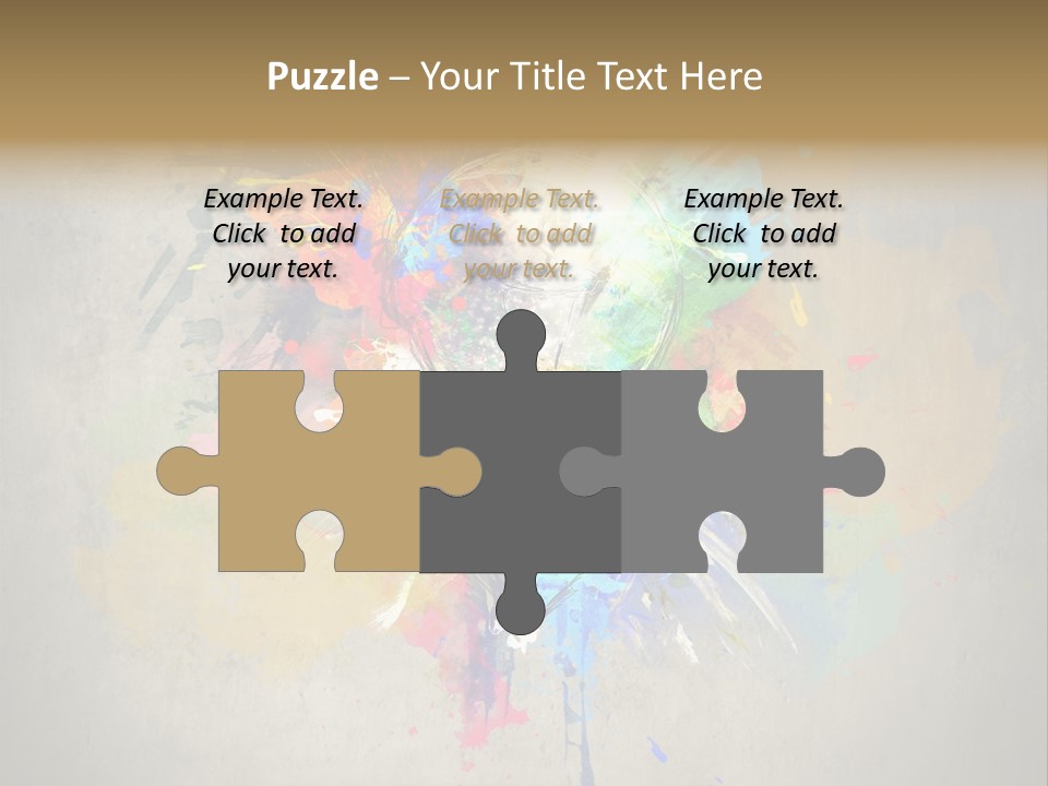 Shine Splash Lightbulb PowerPoint Template