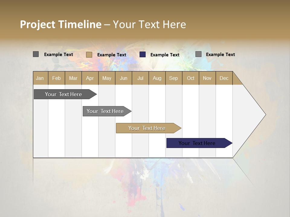Shine Splash Lightbulb PowerPoint Template