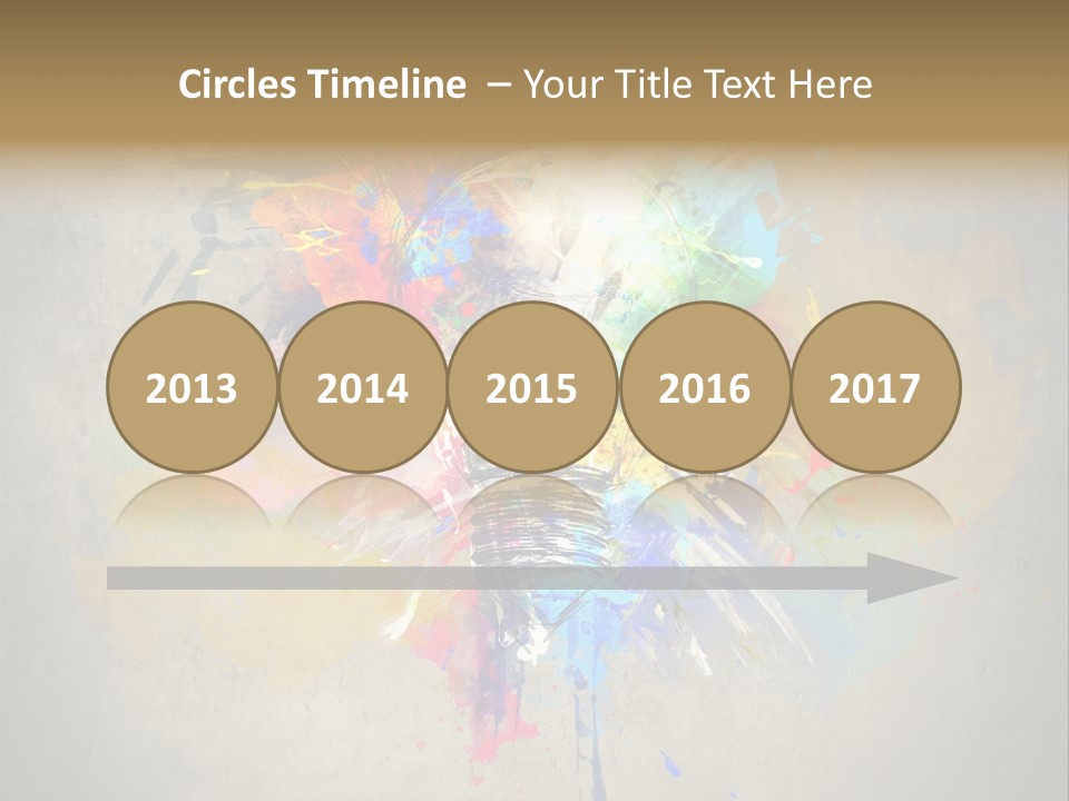 Shine Splash Lightbulb PowerPoint Template