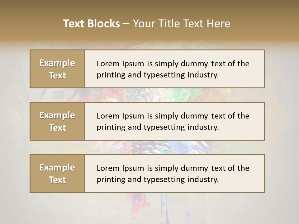 Shine Splash Lightbulb PowerPoint Template
