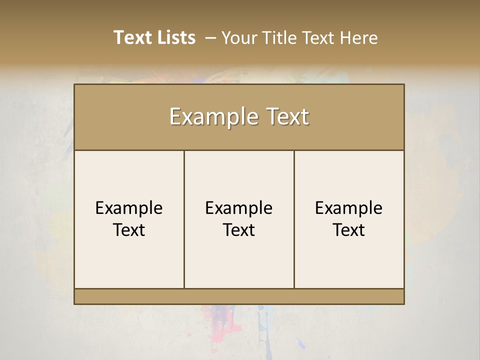 Shine Splash Lightbulb PowerPoint Template