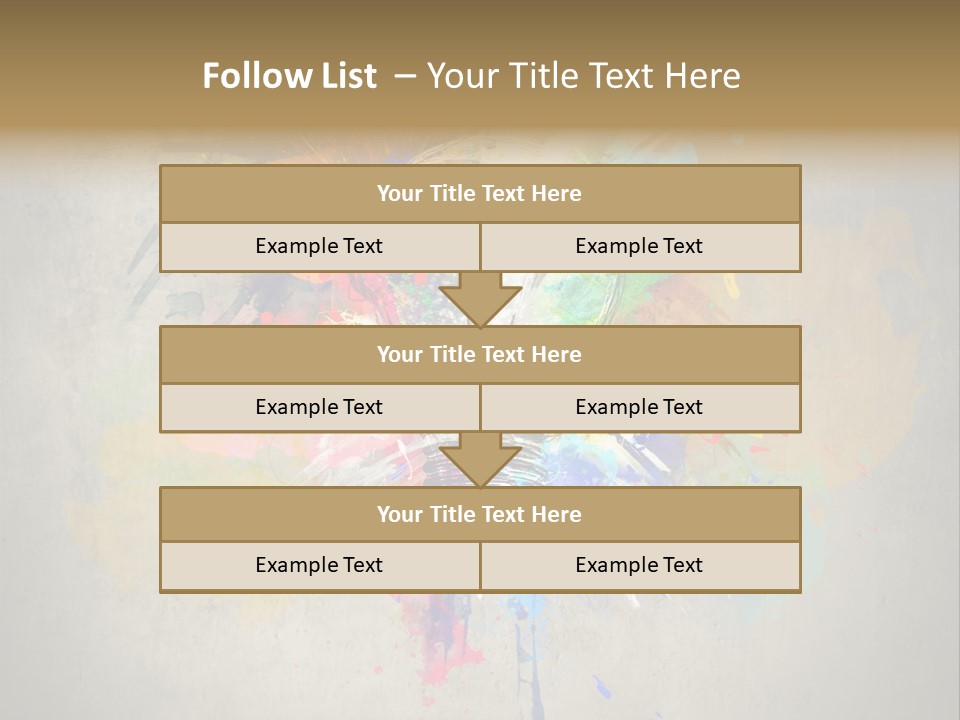 Shine Splash Lightbulb PowerPoint Template