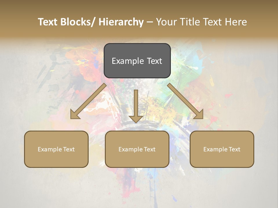 Shine Splash Lightbulb PowerPoint Template