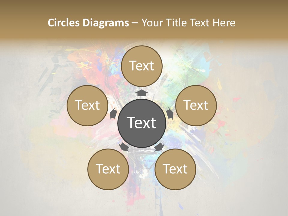 Shine Splash Lightbulb PowerPoint Template