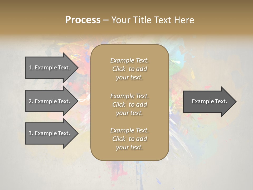 Shine Splash Lightbulb PowerPoint Template