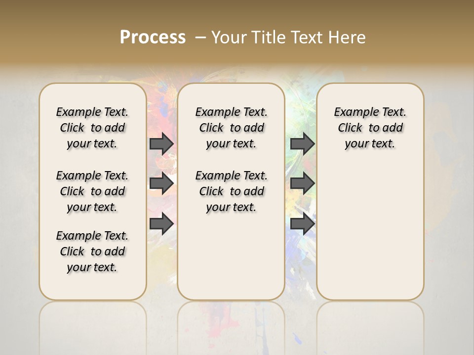 Shine Splash Lightbulb PowerPoint Template