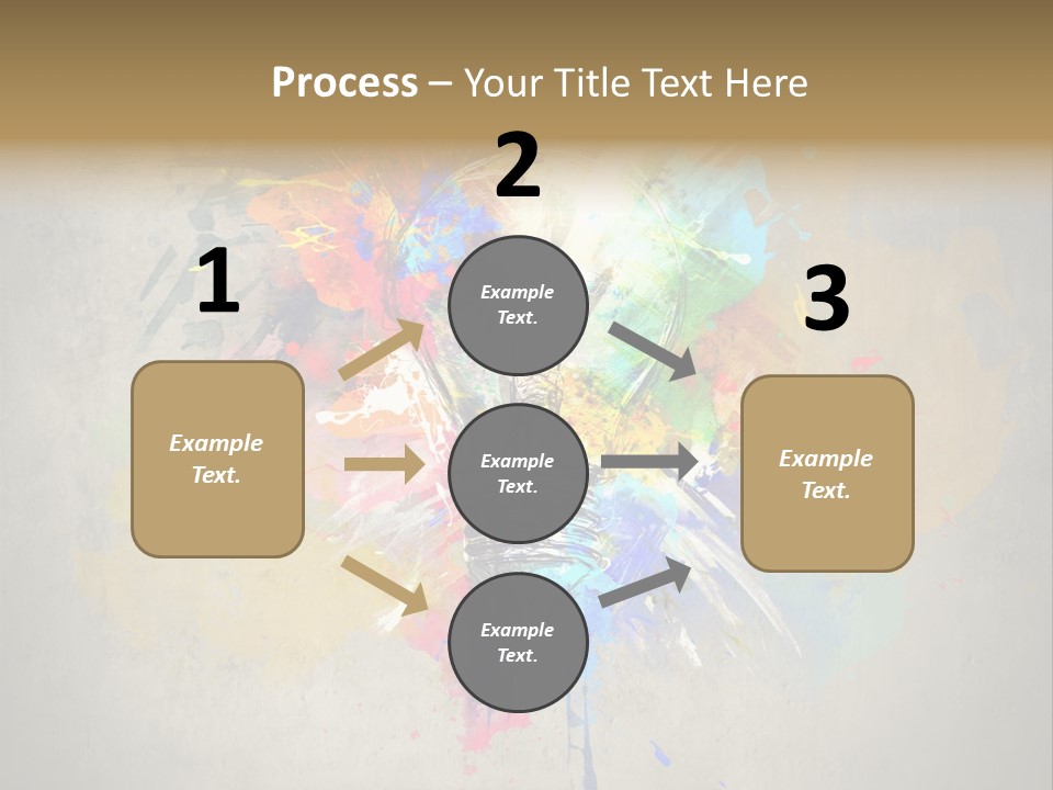 Shine Splash Lightbulb PowerPoint Template