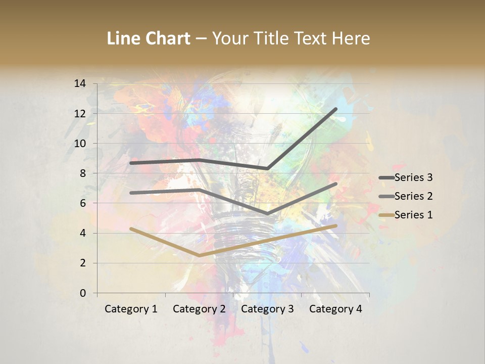 Shine Splash Lightbulb PowerPoint Template