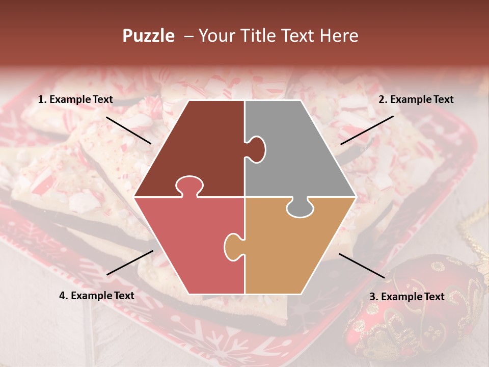 Homemade Red Chocolate PowerPoint Template