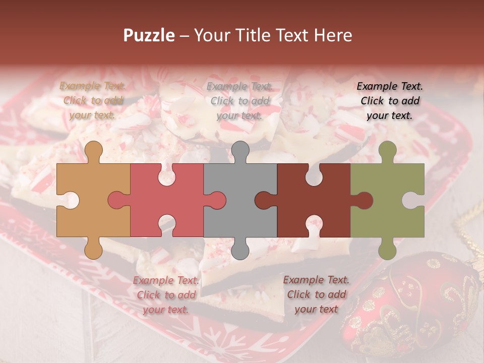 Homemade Red Chocolate PowerPoint Template