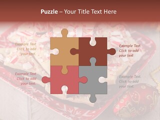 Homemade Red Chocolate PowerPoint Template