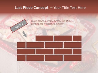 Homemade Red Chocolate PowerPoint Template