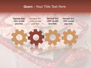 Homemade Red Chocolate PowerPoint Template
