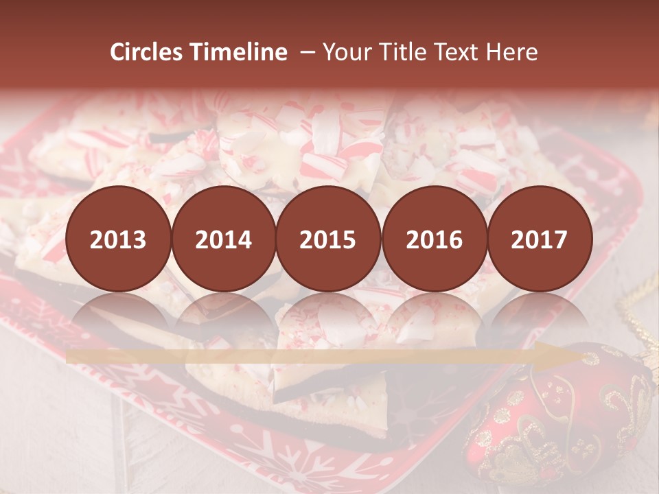 Homemade Red Chocolate PowerPoint Template