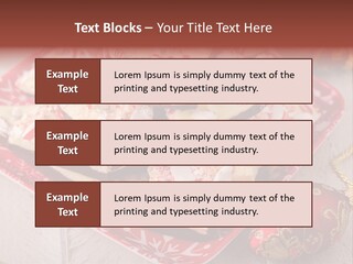 Homemade Red Chocolate PowerPoint Template