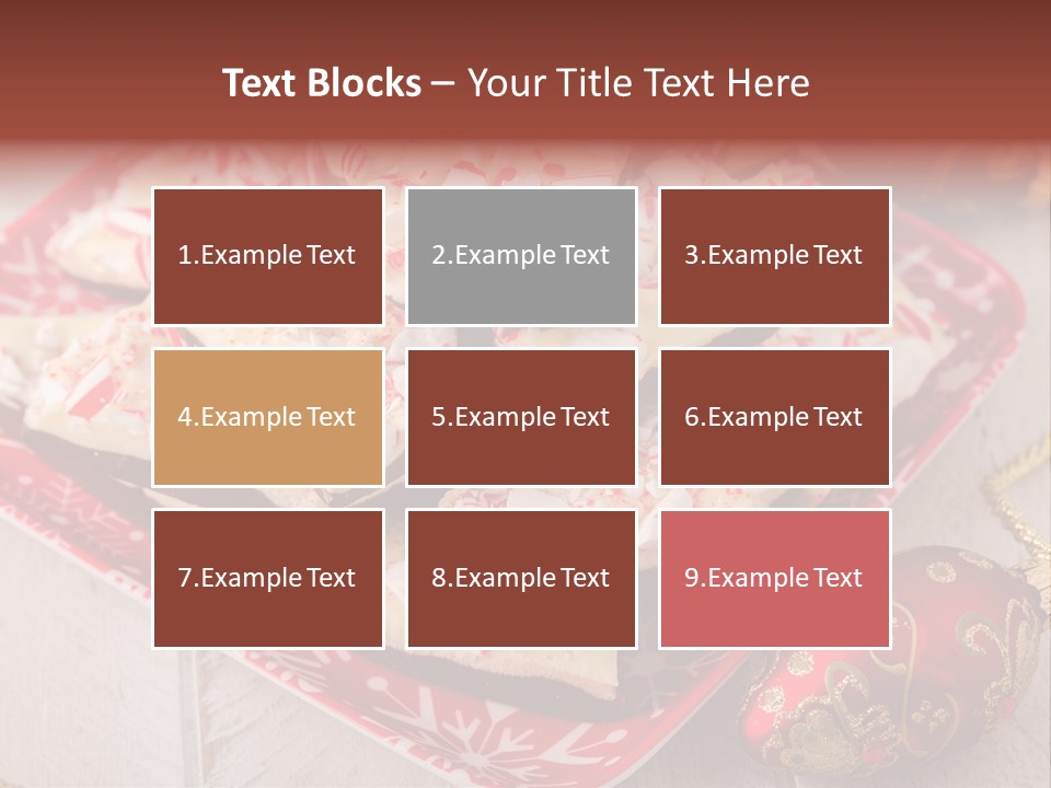 Homemade Red Chocolate PowerPoint Template
