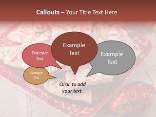 Homemade Red Chocolate PowerPoint Template
