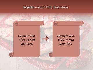 Homemade Red Chocolate PowerPoint Template