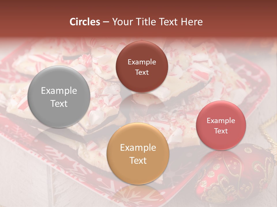 Homemade Red Chocolate PowerPoint Template