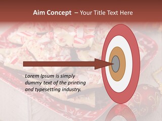 Homemade Red Chocolate PowerPoint Template