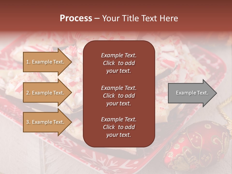 Homemade Red Chocolate PowerPoint Template