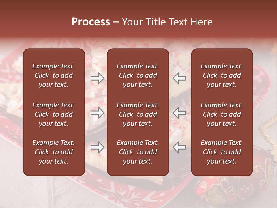 Homemade Red Chocolate PowerPoint Template