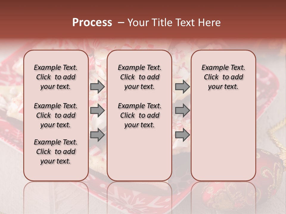 Homemade Red Chocolate PowerPoint Template