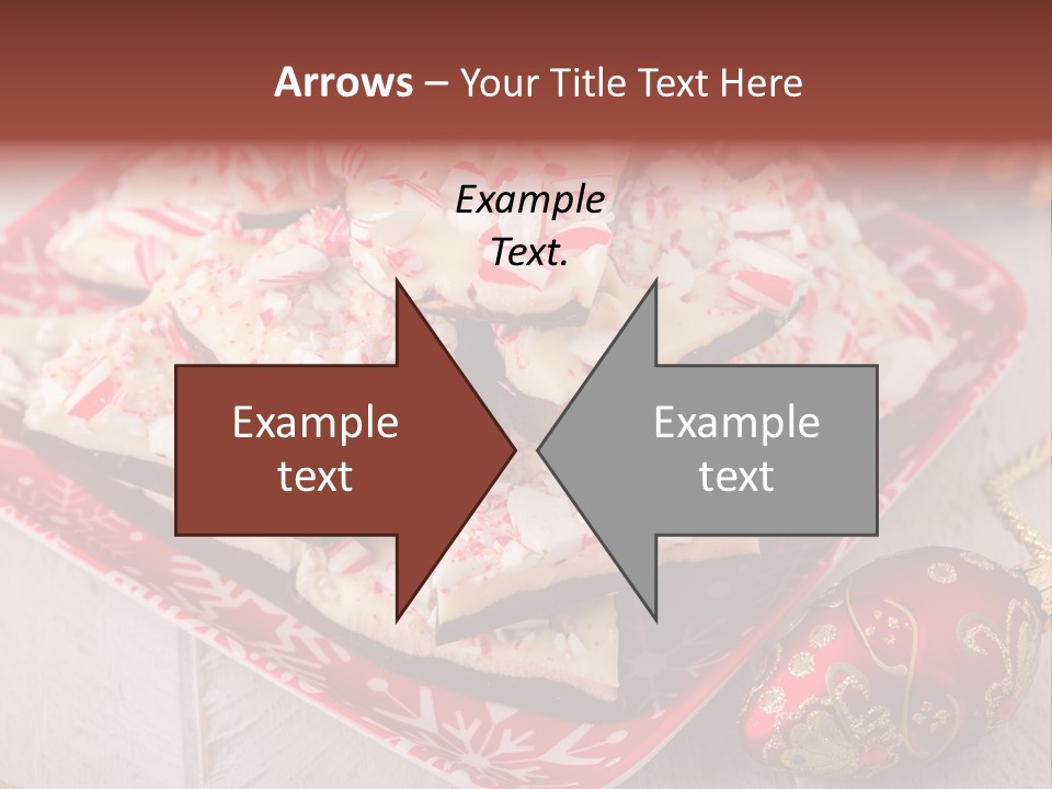 Homemade Red Chocolate PowerPoint Template