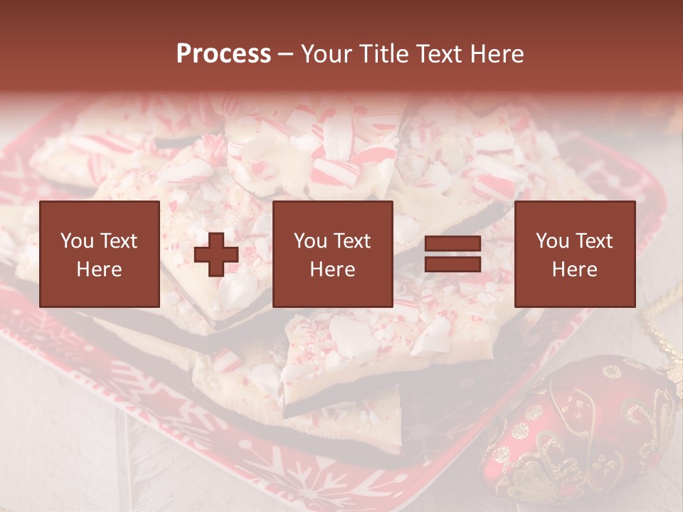 Homemade Red Chocolate PowerPoint Template