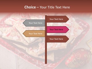 Homemade Red Chocolate PowerPoint Template