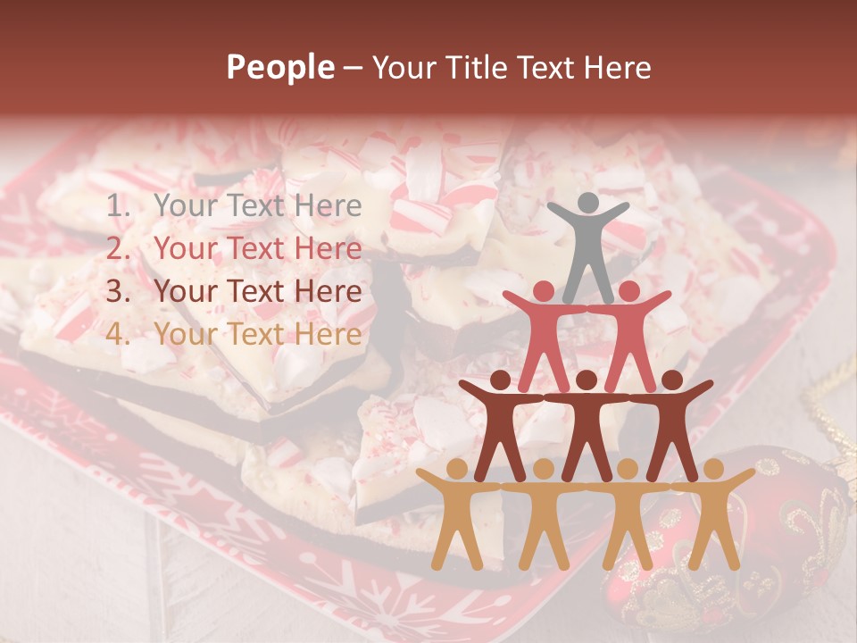Homemade Red Chocolate PowerPoint Template