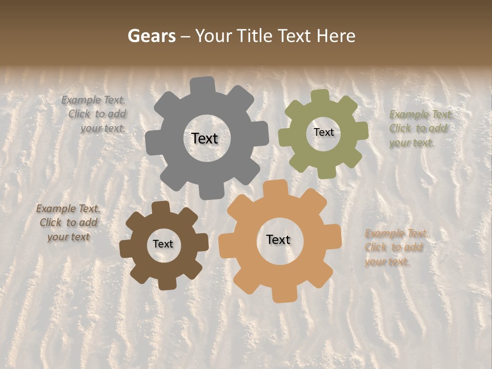 Queensland North Rock PowerPoint Template