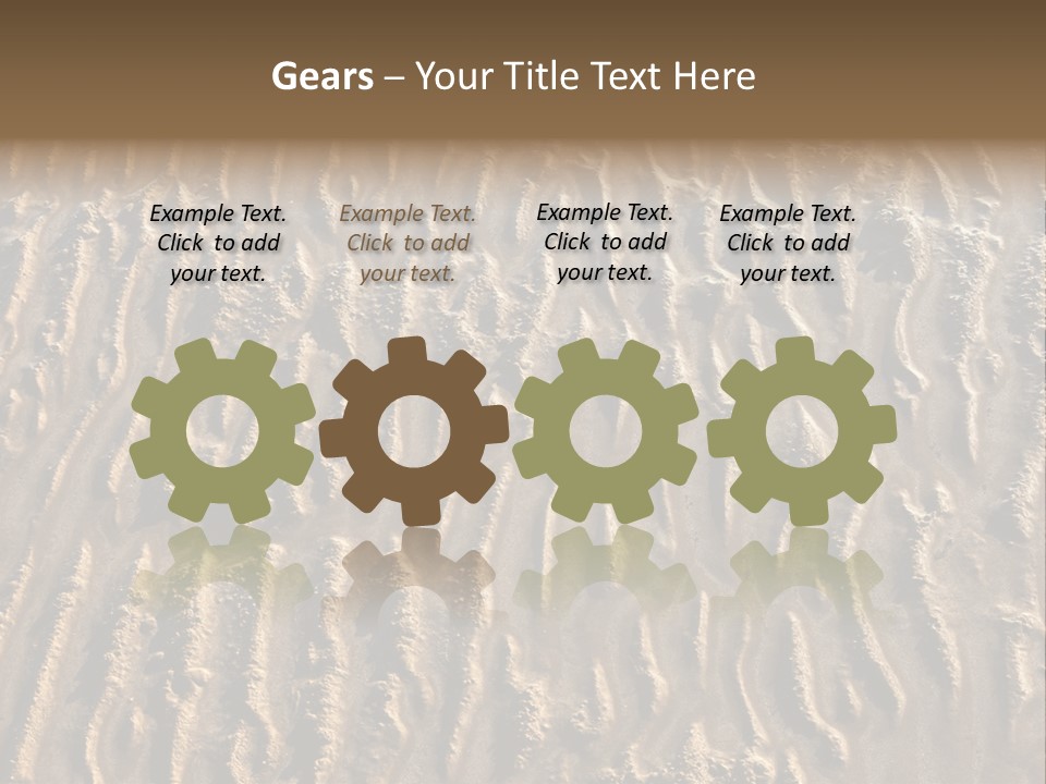 Queensland North Rock PowerPoint Template