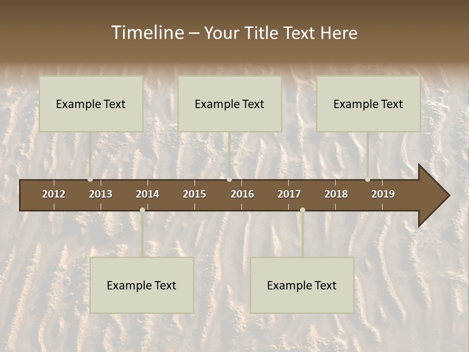 Queensland North Rock PowerPoint Template