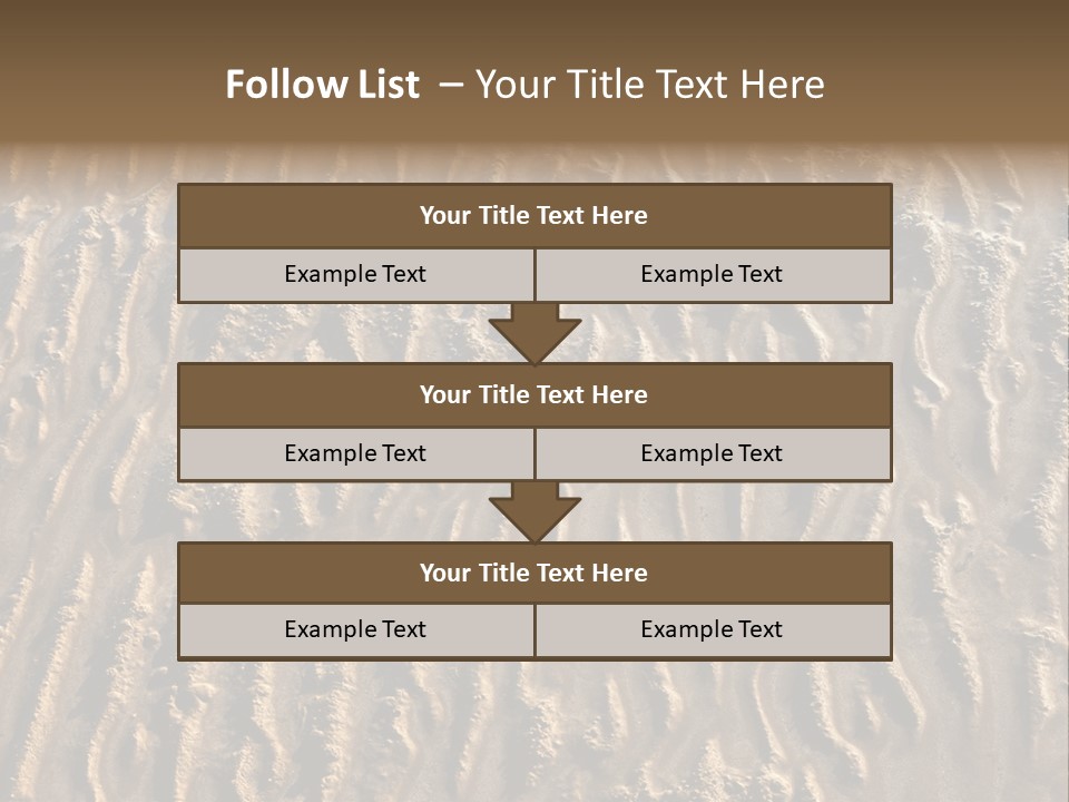 Queensland North Rock PowerPoint Template