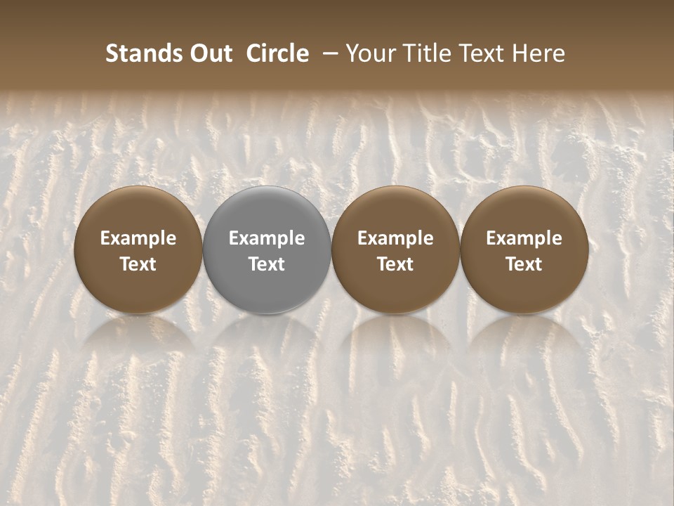 Queensland North Rock PowerPoint Template