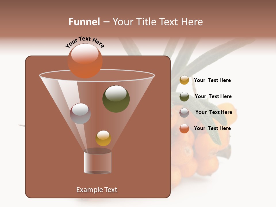 Nutrition Season Autumn PowerPoint Template